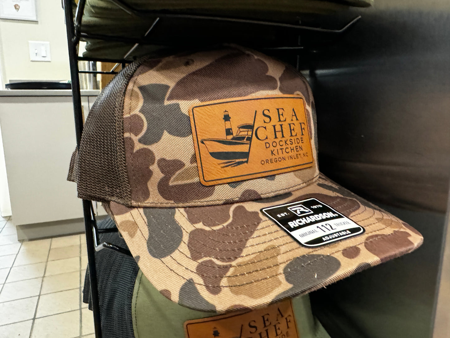 Bodie Island Flare, Leather Patch, Duck Camo